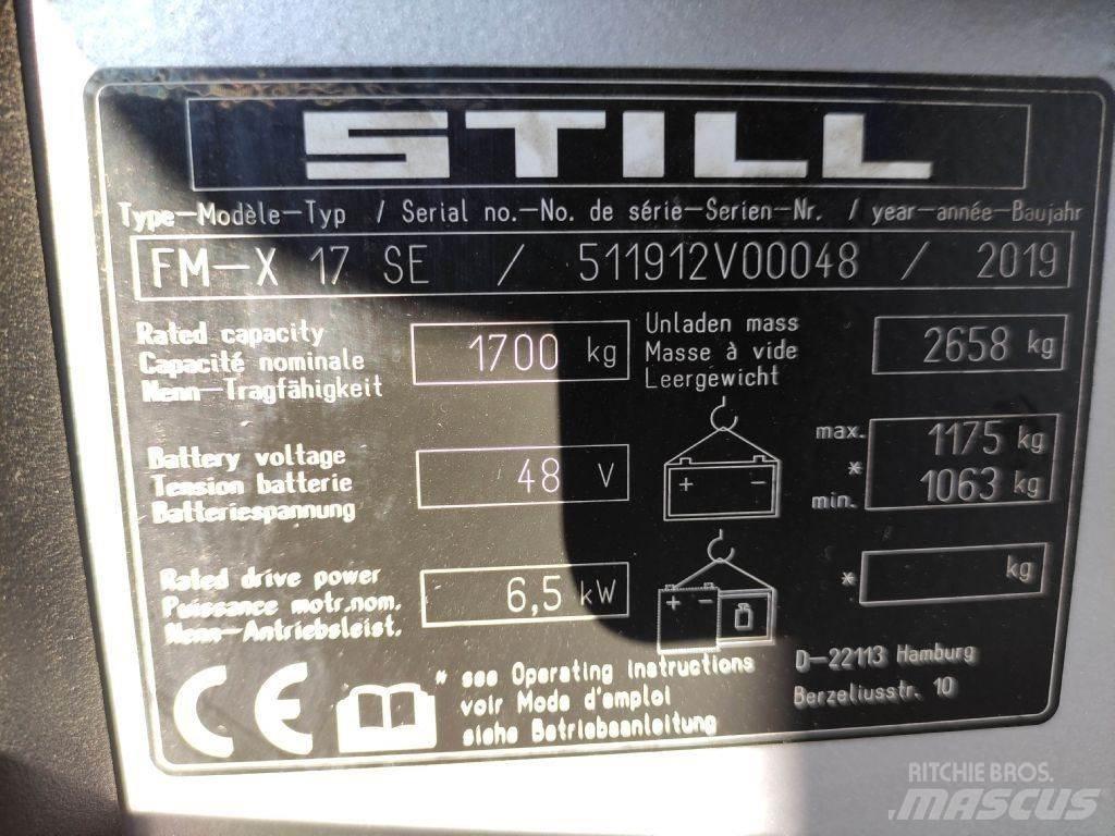 Still FM-X-17-SE Šakiniai krautuvai su prailgintu keltuvu