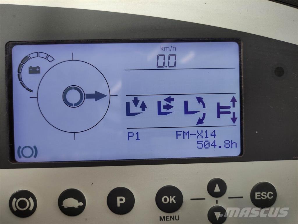 Still FM-X14 Šakiniai krautuvai su prailgintu keltuvu