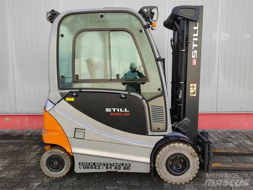 Still RX60-25 Elektriniai šakiniai krautuvai
