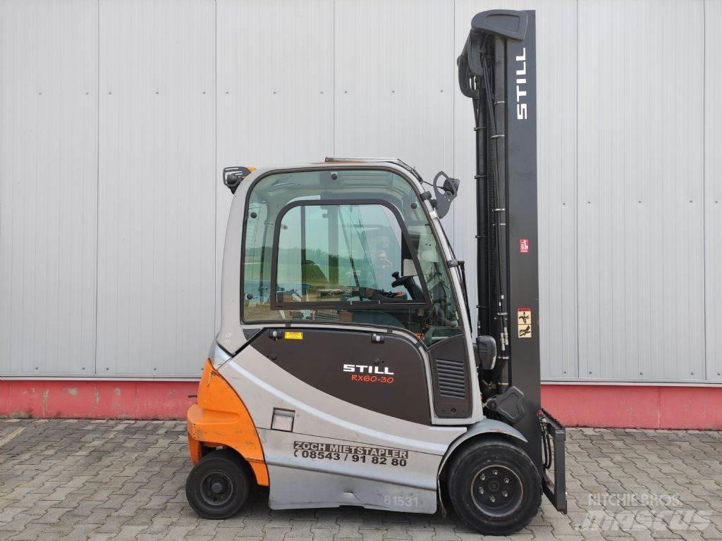 Still RX60-30 Elektriniai šakiniai krautuvai