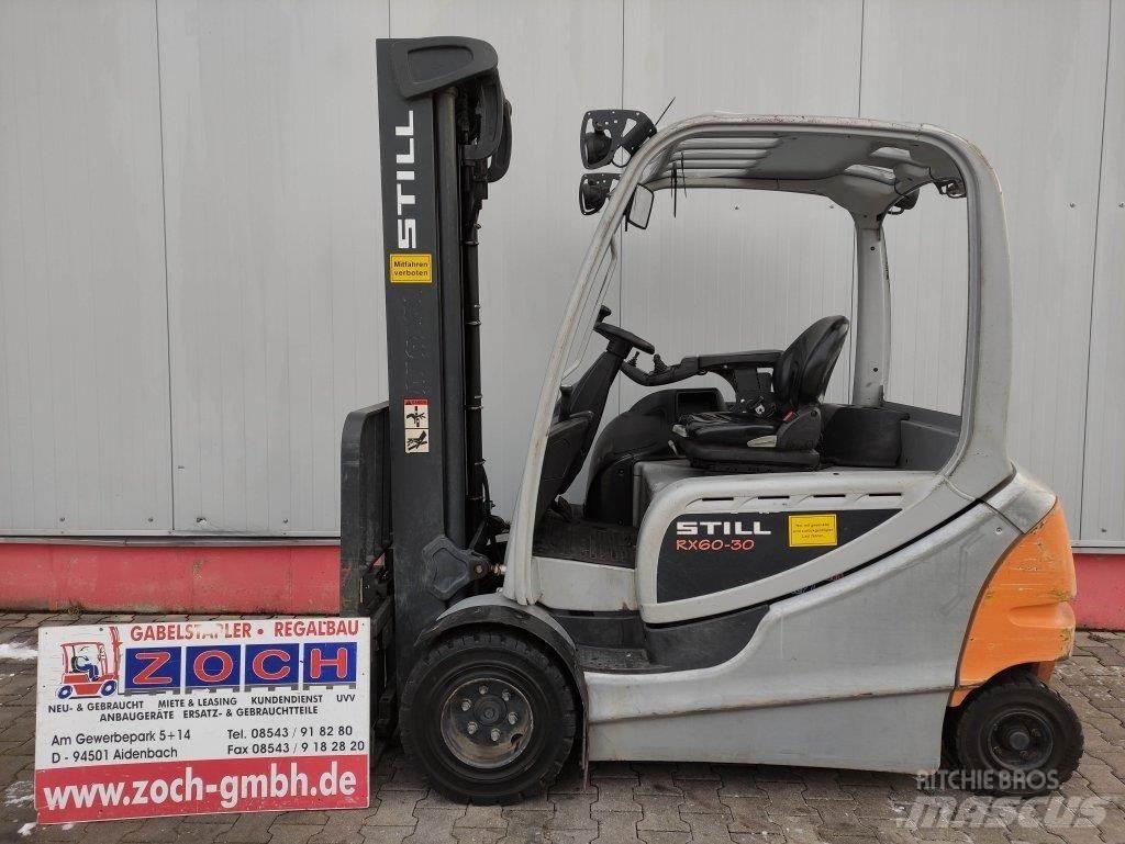 Still RX60-30 L Elektriniai šakiniai krautuvai