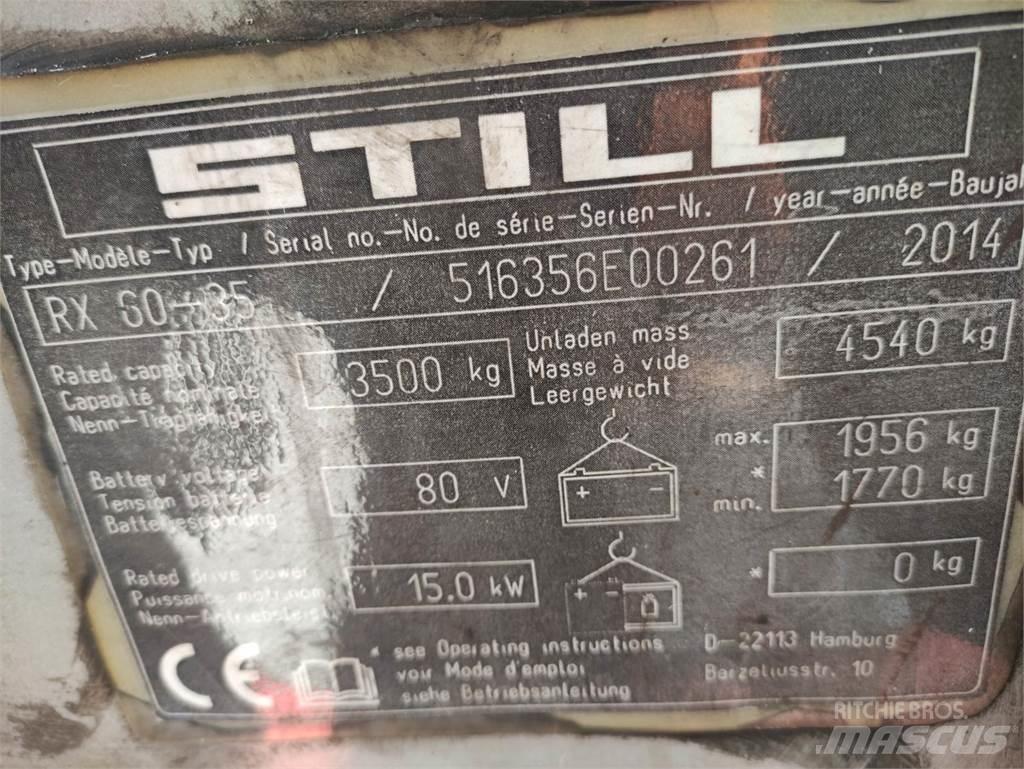 Still RX60-35 Elektriniai šakiniai krautuvai