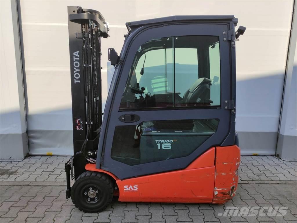 Toyota 8FBE16T Elektriniai šakiniai krautuvai
