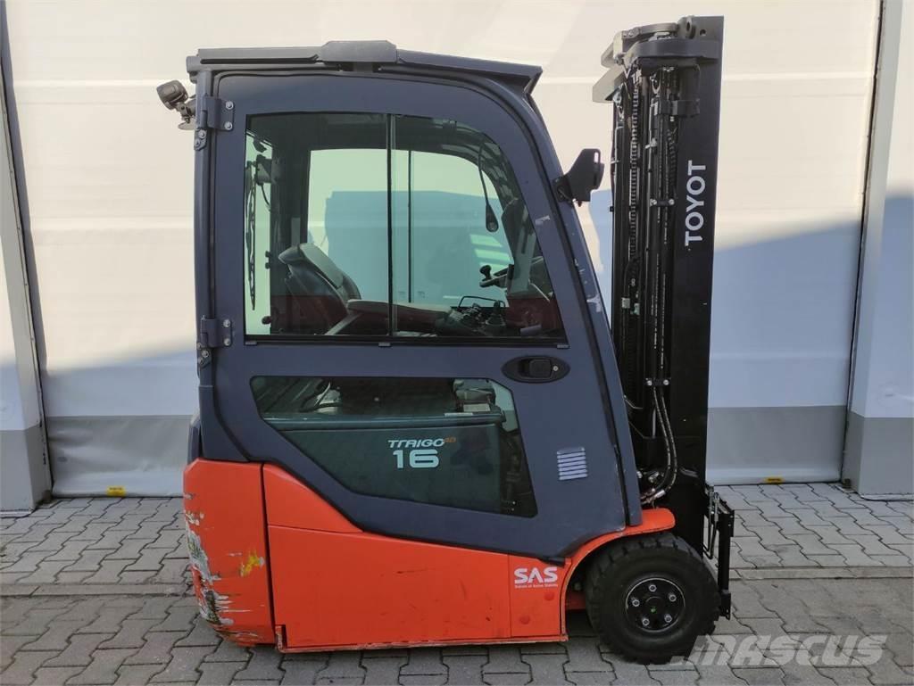 Toyota 8FBE16T Elektriniai šakiniai krautuvai