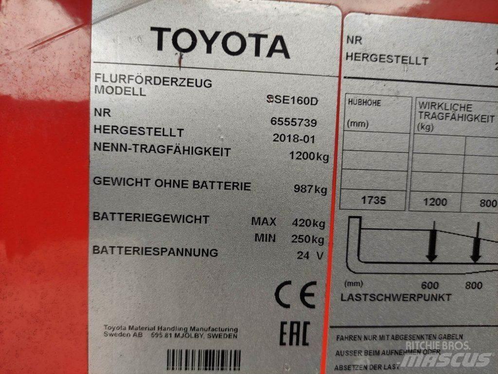 Toyota SSE160D Rankiniai vėžimėliai