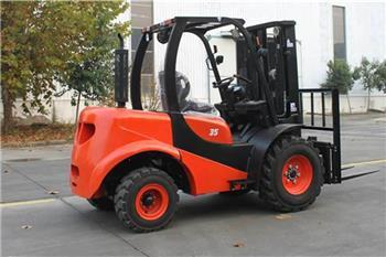  New 2.5 and 3.5 ton rough terrain forklifts