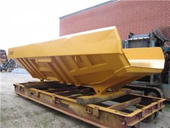 Caterpillar D350D dumperkasse, brugt