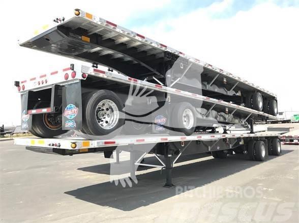 Utility 2020 UTILITY 4000AE COMBO FLATBED, 48' X 102, Bortinių sunkvežimių priekabos su nuleidžiamais bortais
