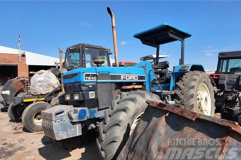 Ford 7840 Tractor Now stripping for spares. Traktoriai