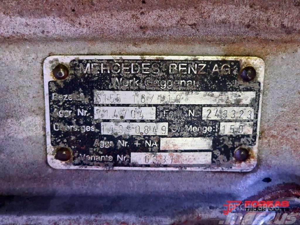Mercedes-Benz G 155 - 16/11.9 EPS ΧΩΡΙΣ ΑΡΓΟ ΓΡHΓΟΡΟ Pavarų dėžės