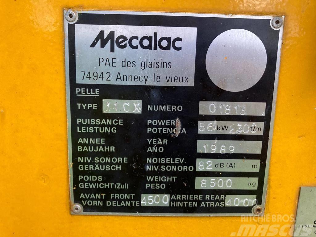 Mecalac 11 C X Ratiniai ekskavatoriai
