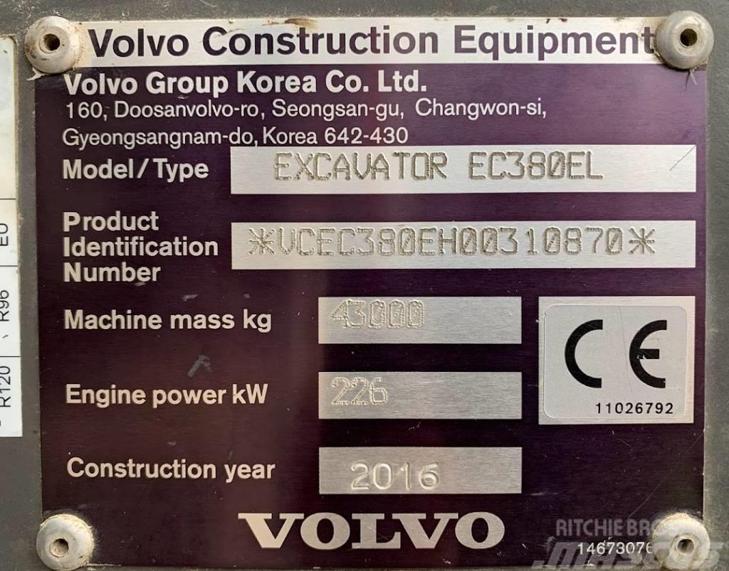 Volvo EC 380 EL Vikšriniai ekskavatoriai