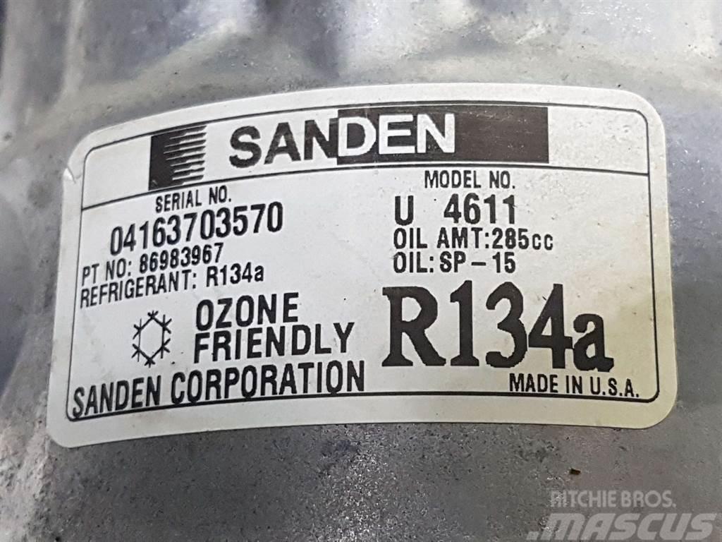 CASE 621D-Sanden U4611-Compressor/Kompressor/Aircopomp Varikliai