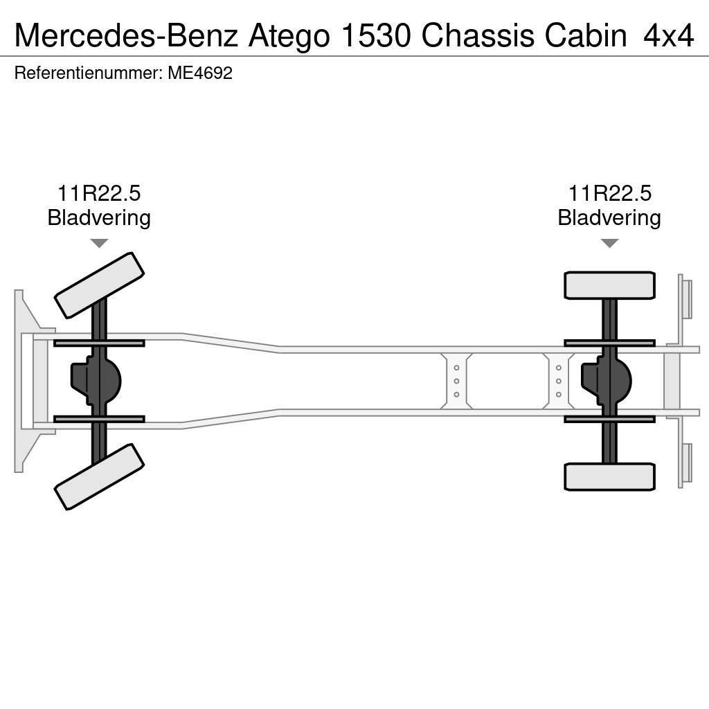 Mercedes-Benz Atego 1530 Chassis Cabin Važiuoklė su kabina