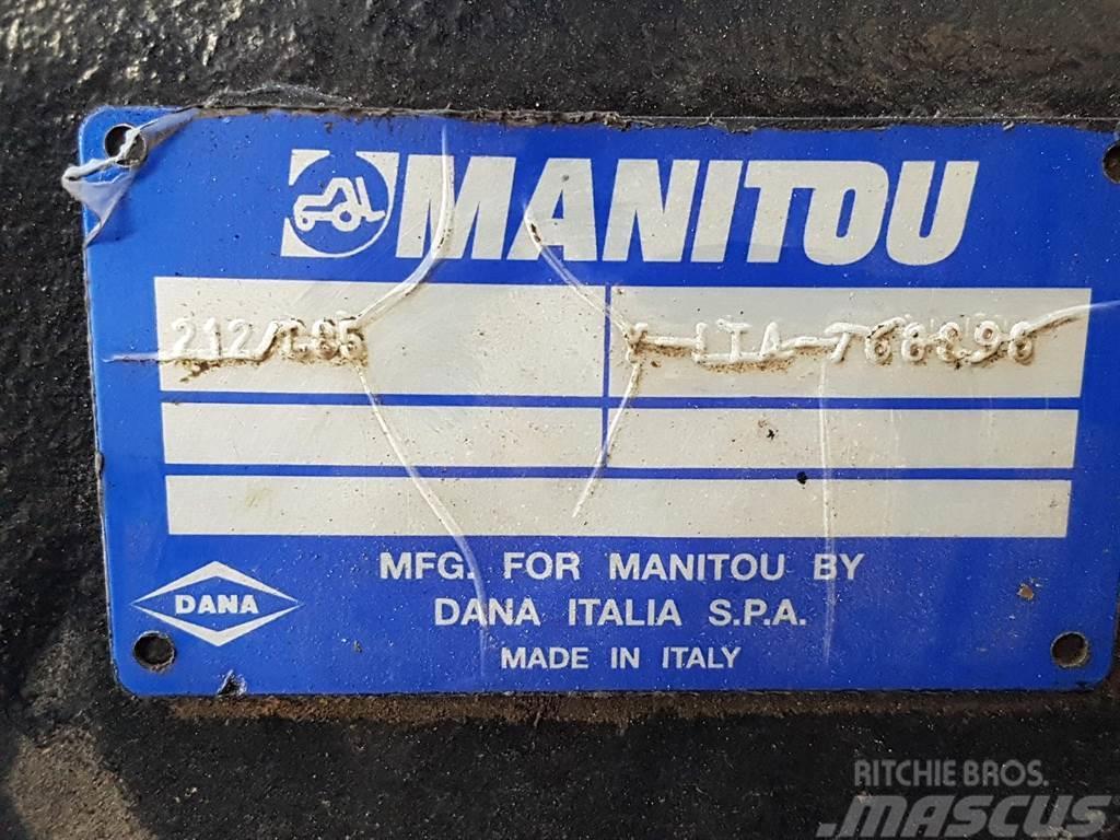 Manitou MLT1040-Spicer Dana 212/C85-Axle/Achse/As Ašys