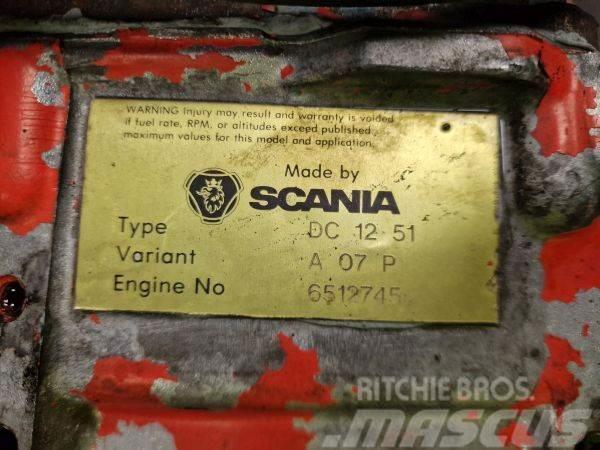 Scania DC12 51A Varikliai