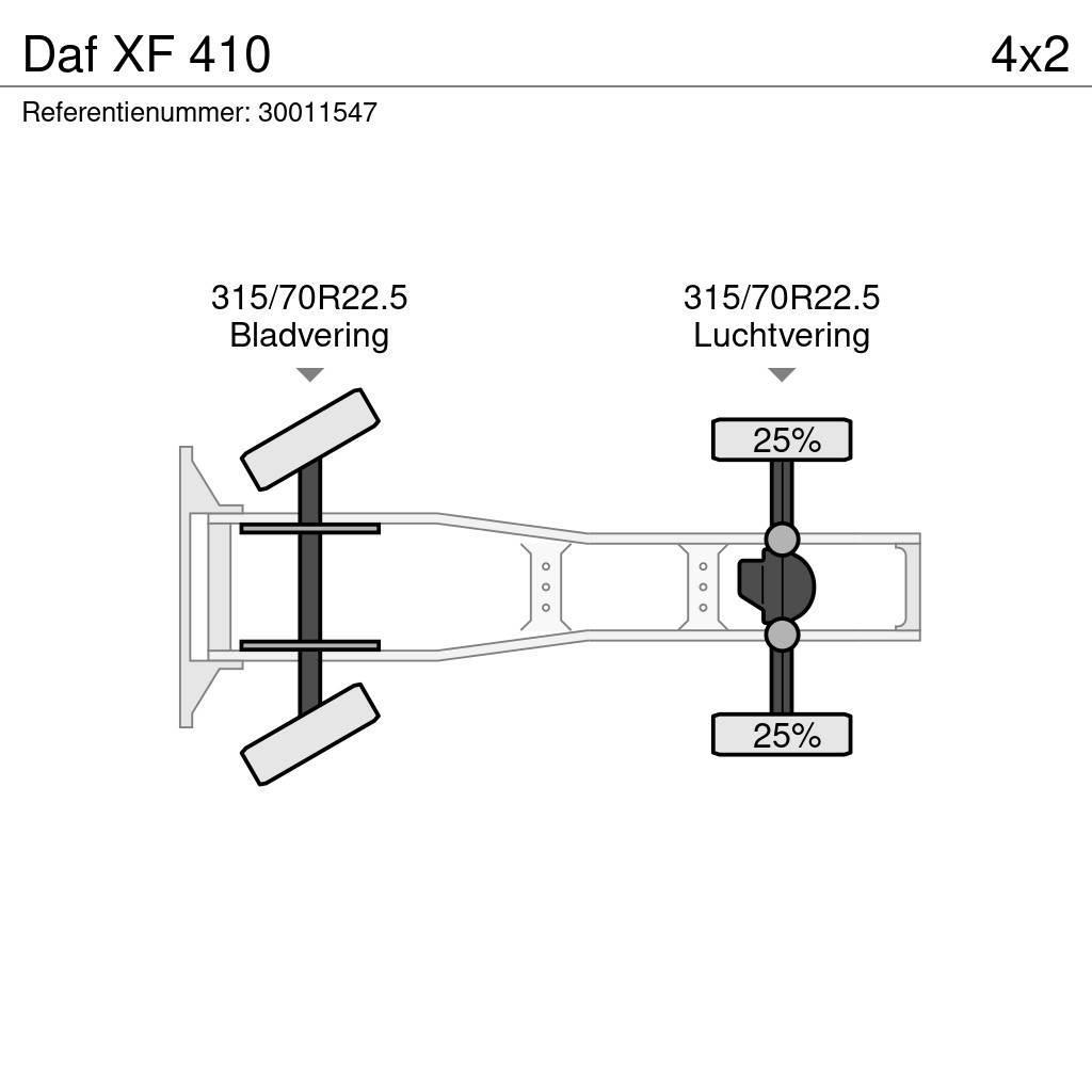 DAF XF 410 Naudoti vilkikai