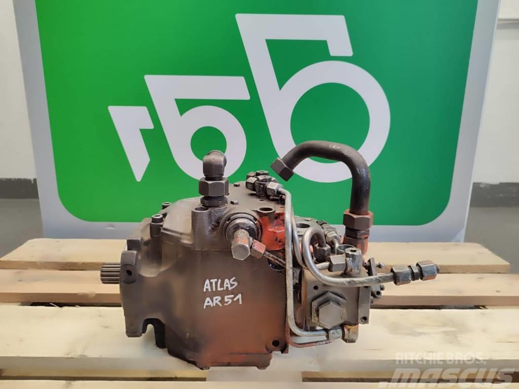 Atlas BPV70R ATLAS AR51 hydromotor Hidraulikos įrenginiai