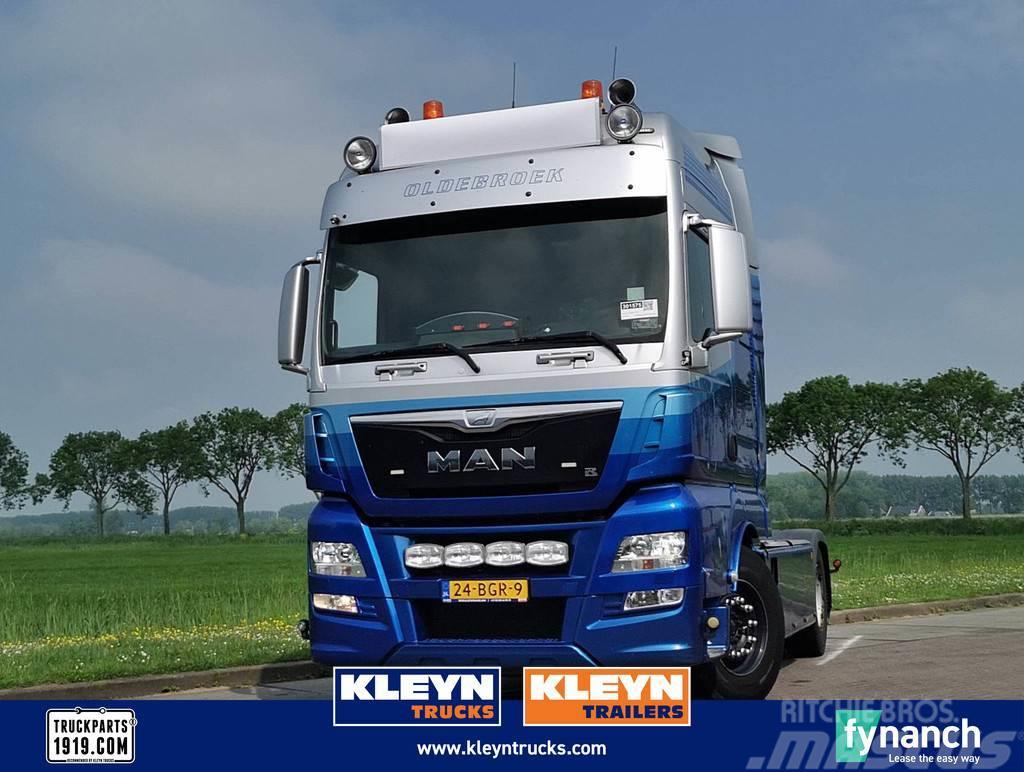 MAN 18.440 TGX xxl pto nl-truck Naudoti vilkikai