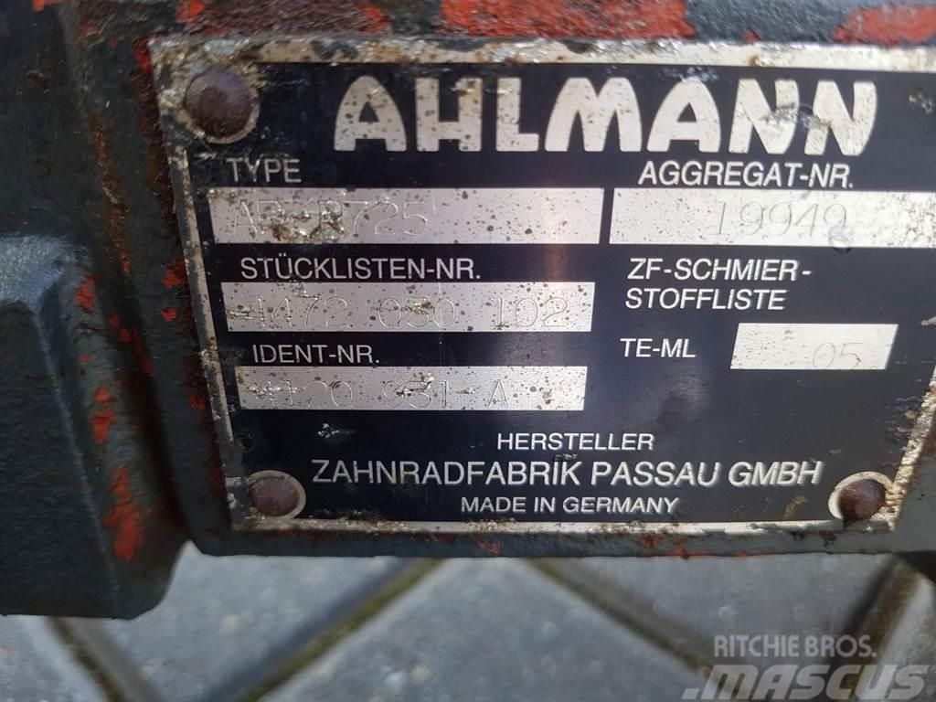 Ahlmann AL75-4120931A-ZF AP-R725-Axle/Achse/As Ašys