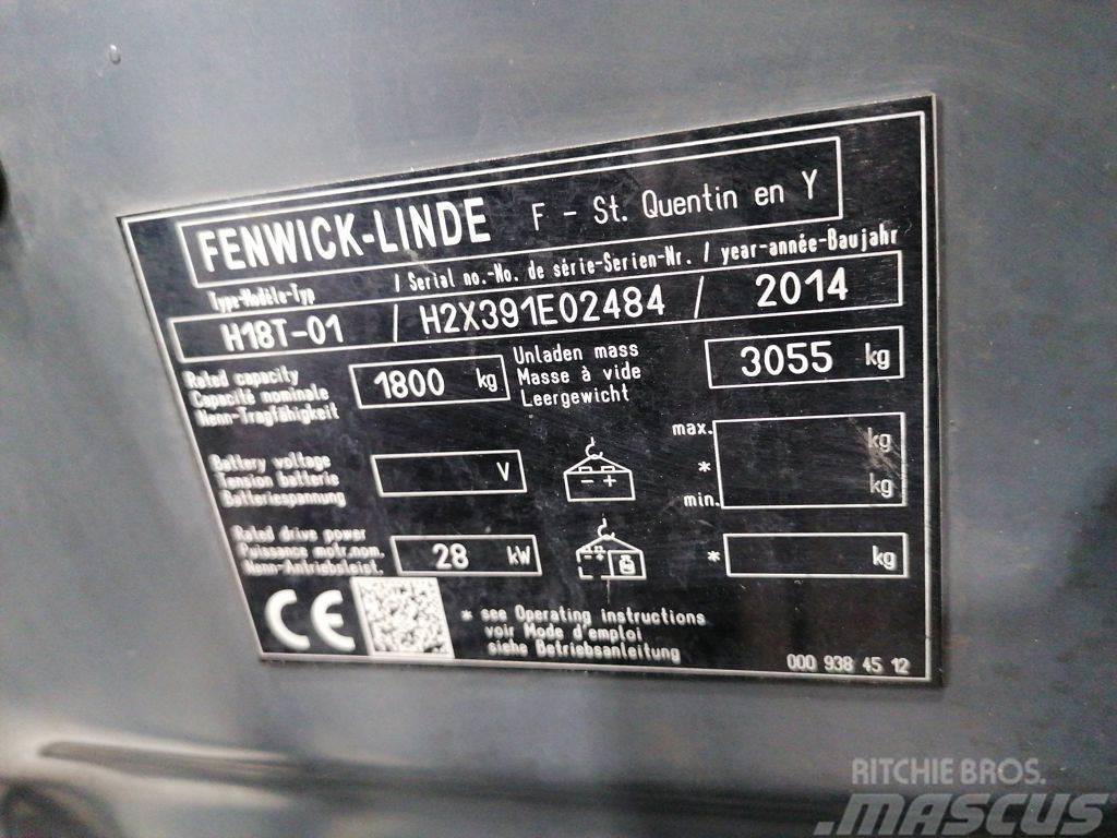 Linde H18T-01 LPG (dujiniai) krautuvai