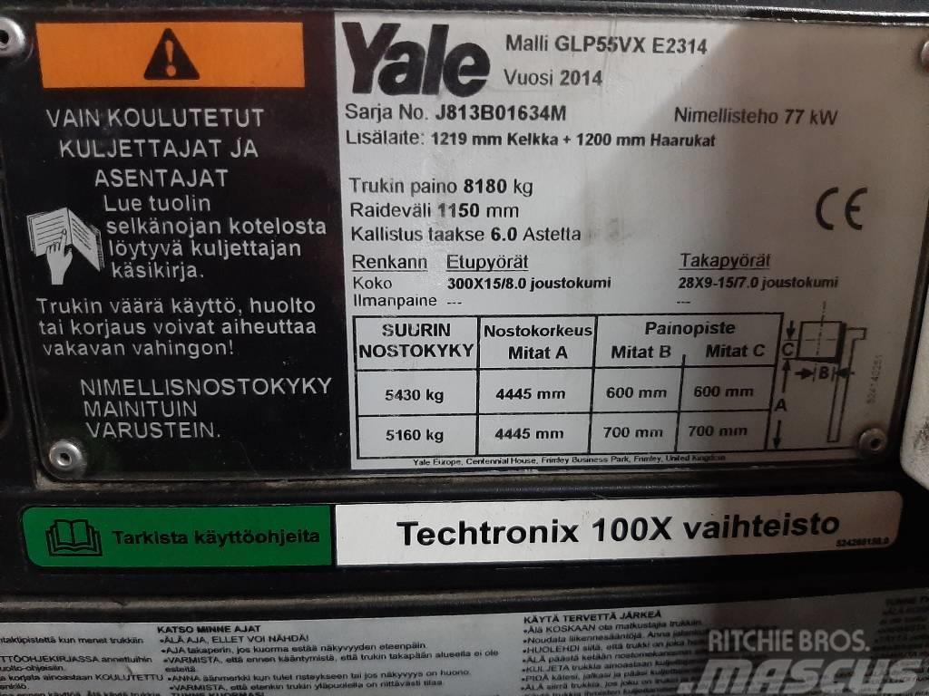 Yale GLP55VX LPG (dujiniai) krautuvai