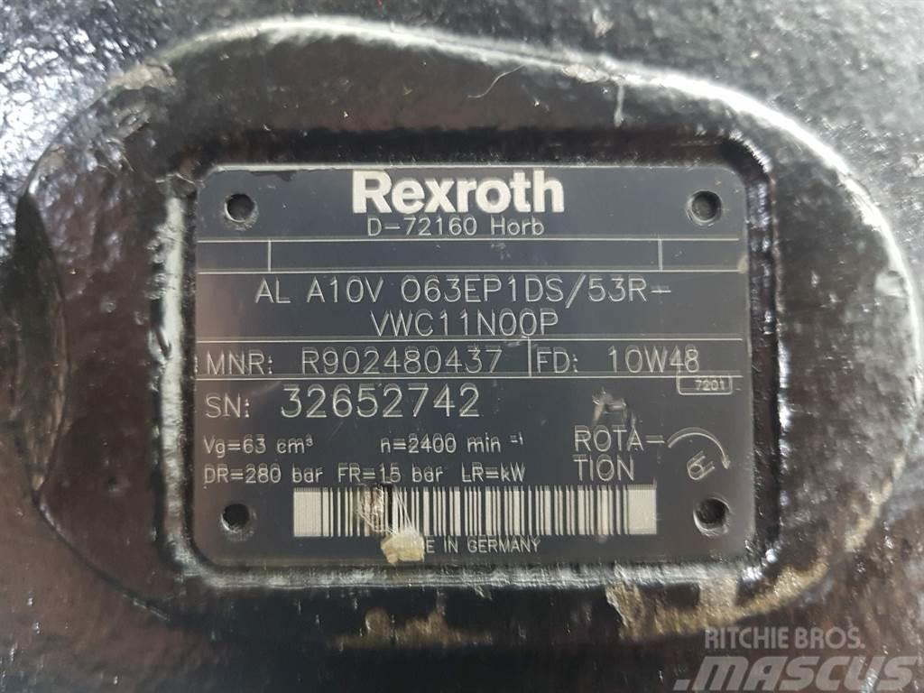Rexroth ALA10VO63EP1DS/53R - Load sensing pump Hidraulikos įrenginiai