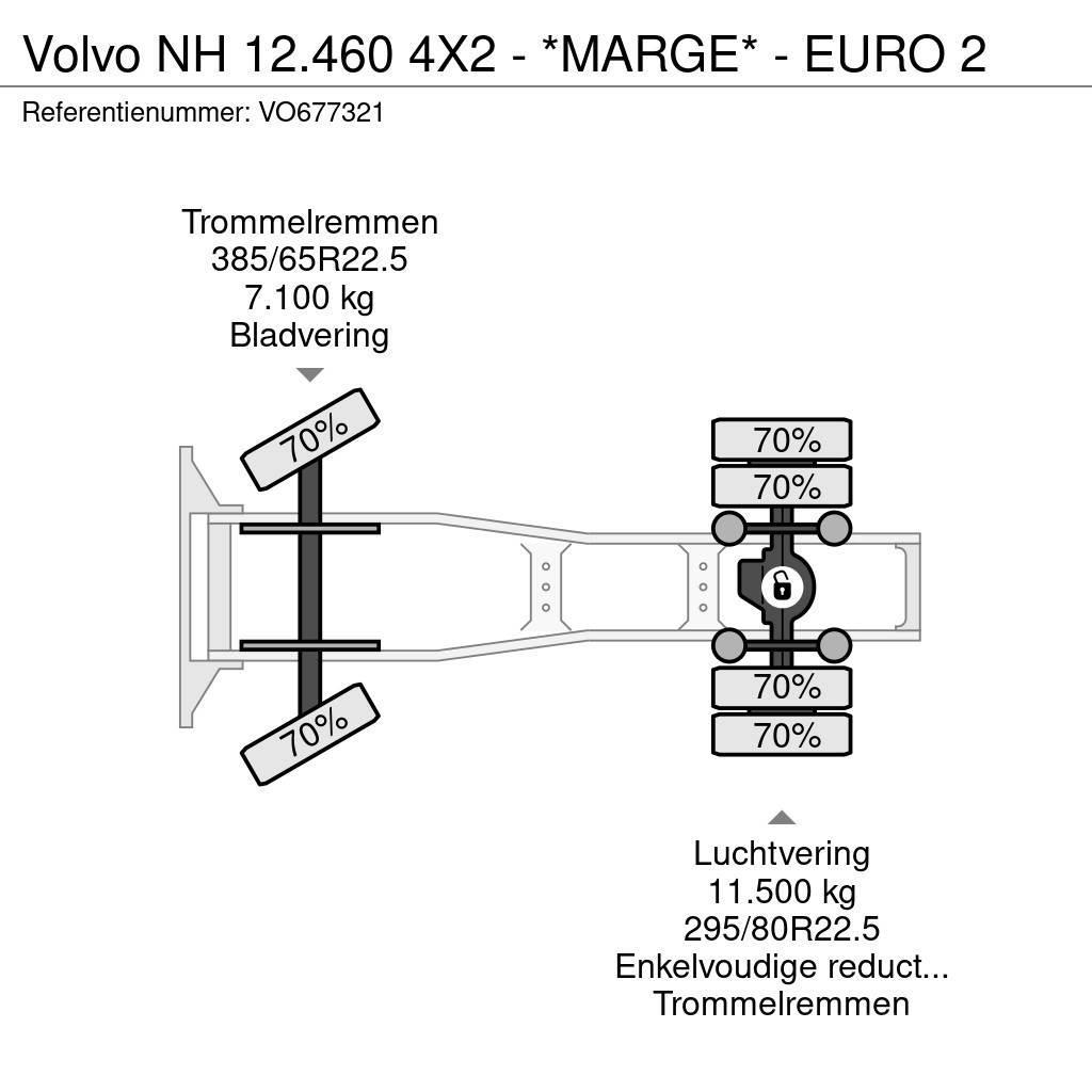 Volvo NH 12.460 4X2 - *MARGE* - EURO 2 Naudoti vilkikai