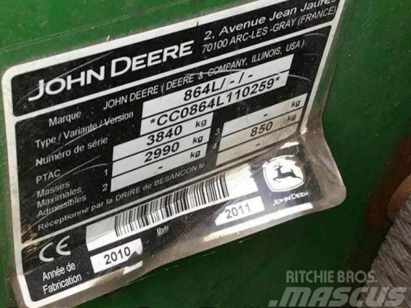 John Deere 864 RUNDBALLENPRESSE 2,2 Ritinių presai