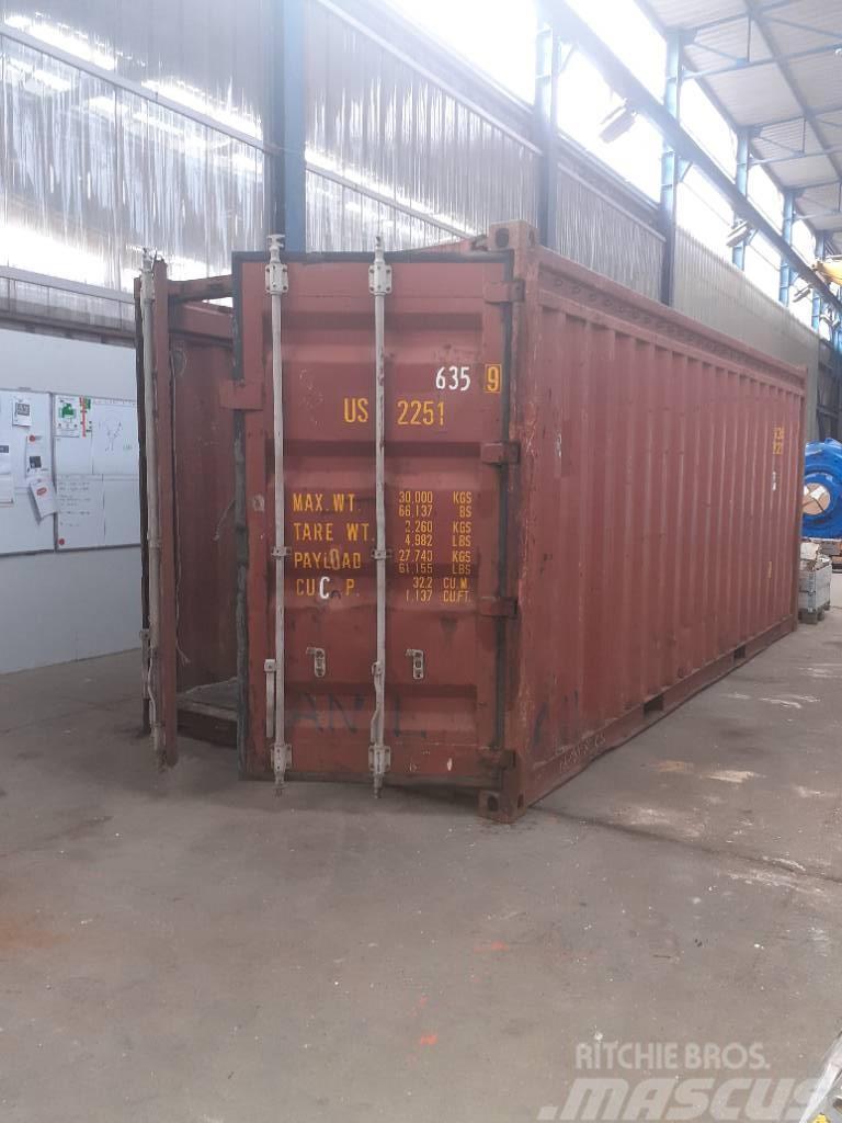  Container Open TOP 20 Pied Saugojimo konteineriai