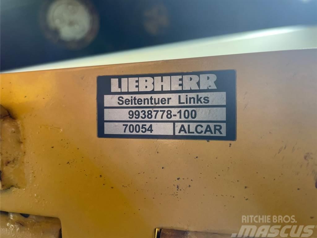 Liebherr A924B-9938778-Hood/Seitentuer links/Kap Važiuoklė ir suspensija
