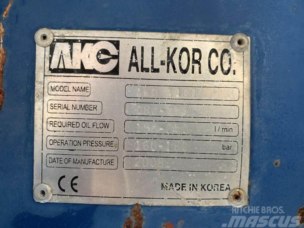  AKC AKB-S400 Hidrauliniai kūjai / Trupintuvai