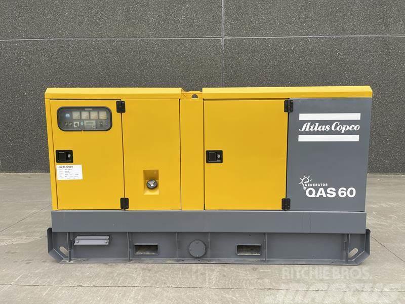 Atlas Copco QAS 60 Dyzeliniai generatoriai