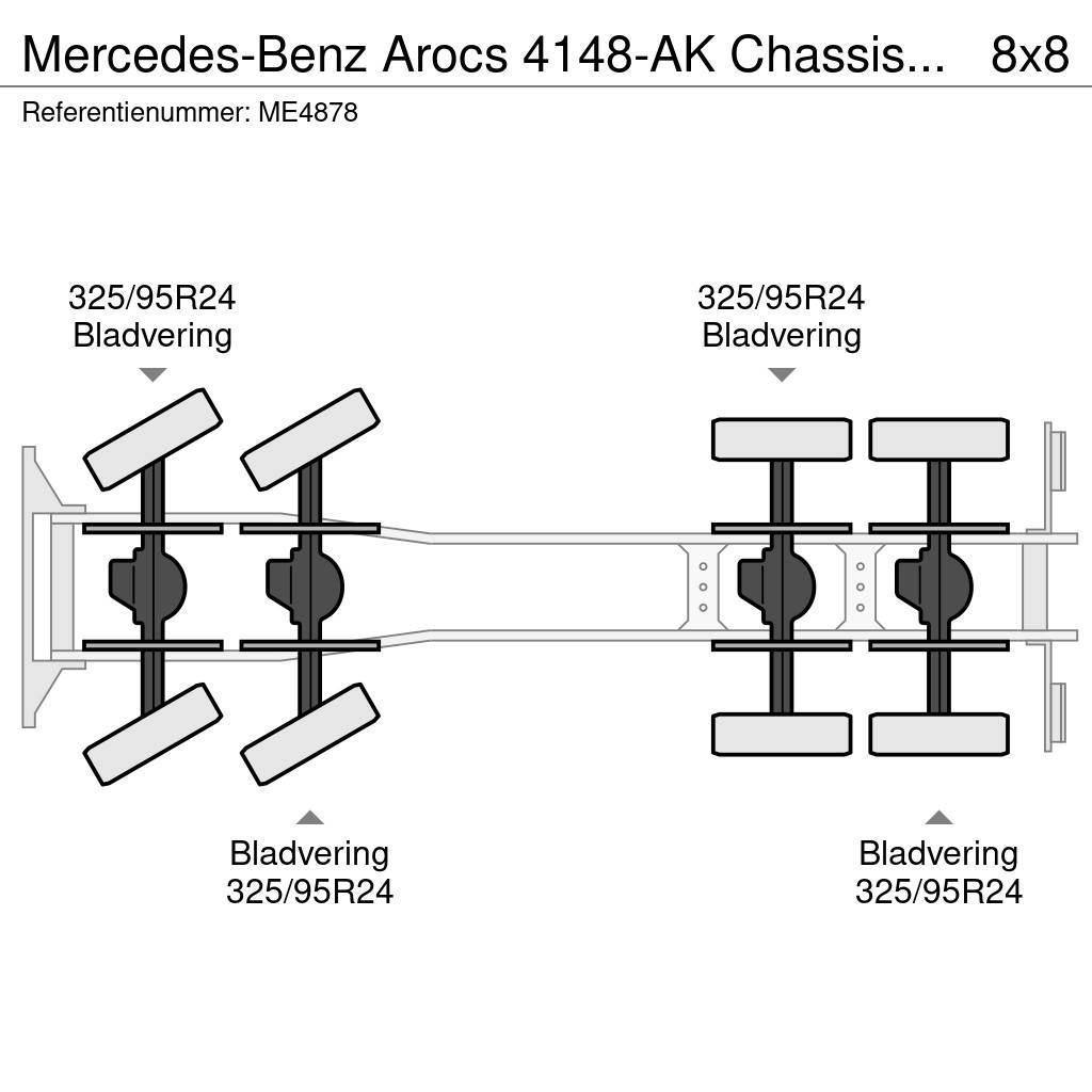Mercedes-Benz Arocs 4148-AK Chassis Cabin Važiuoklė su kabina