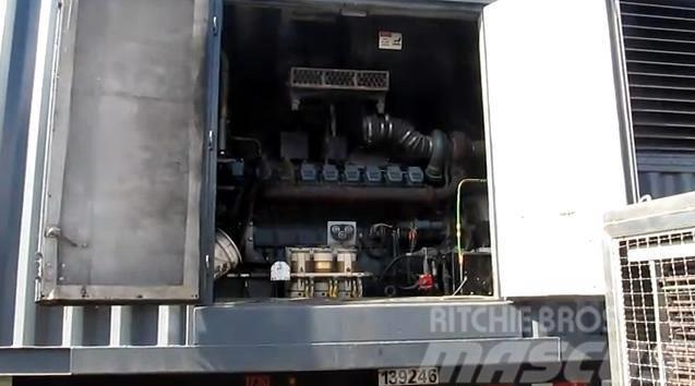  #10338 Detroit/MTU 16V2000DC Dyzeliniai generatoriai