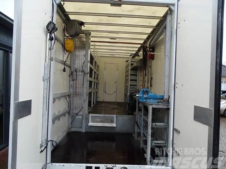 Iveco Daily 75C21 workshop air.suspension,brakes,trailer Sunkvežimiai su dengtu kėbulu