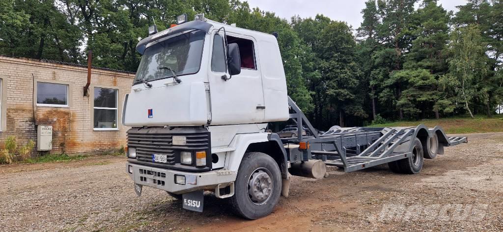 Sisu Sisu Miško mašinų transportavimo sunkvežimiai