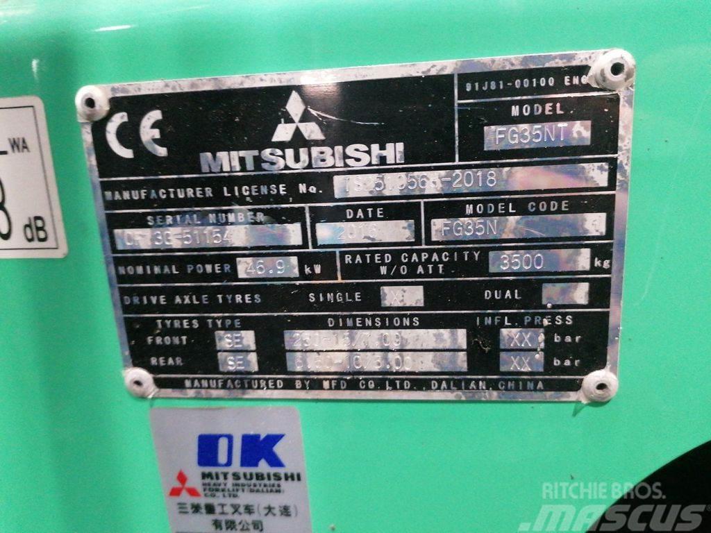 Mitsubishi FG35NT LPG (dujiniai) krautuvai