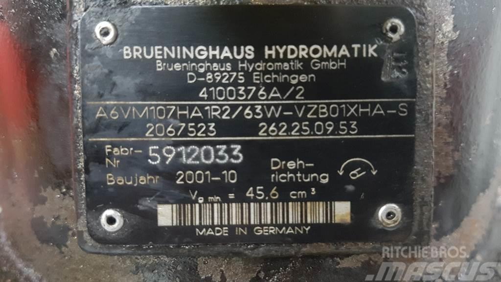 Brueninghaus Hydromatik A6VM107HA1R2/63W - Ahlmann AZ150 - Drive motor Hidraulikos įrenginiai