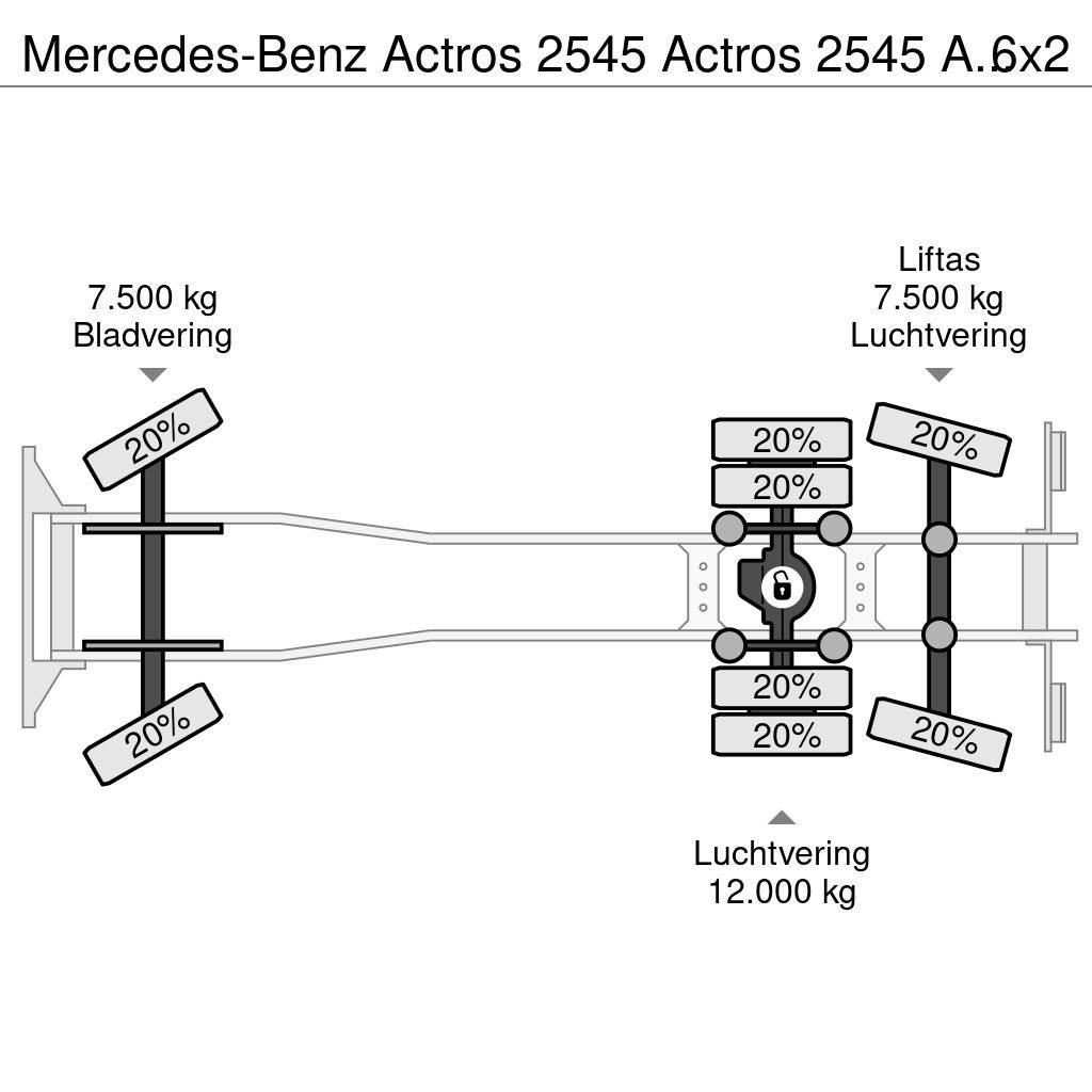 Mercedes-Benz Actros 2545 Actros 2545 Abrollkipper 6x2 ADR EU6 A Kita