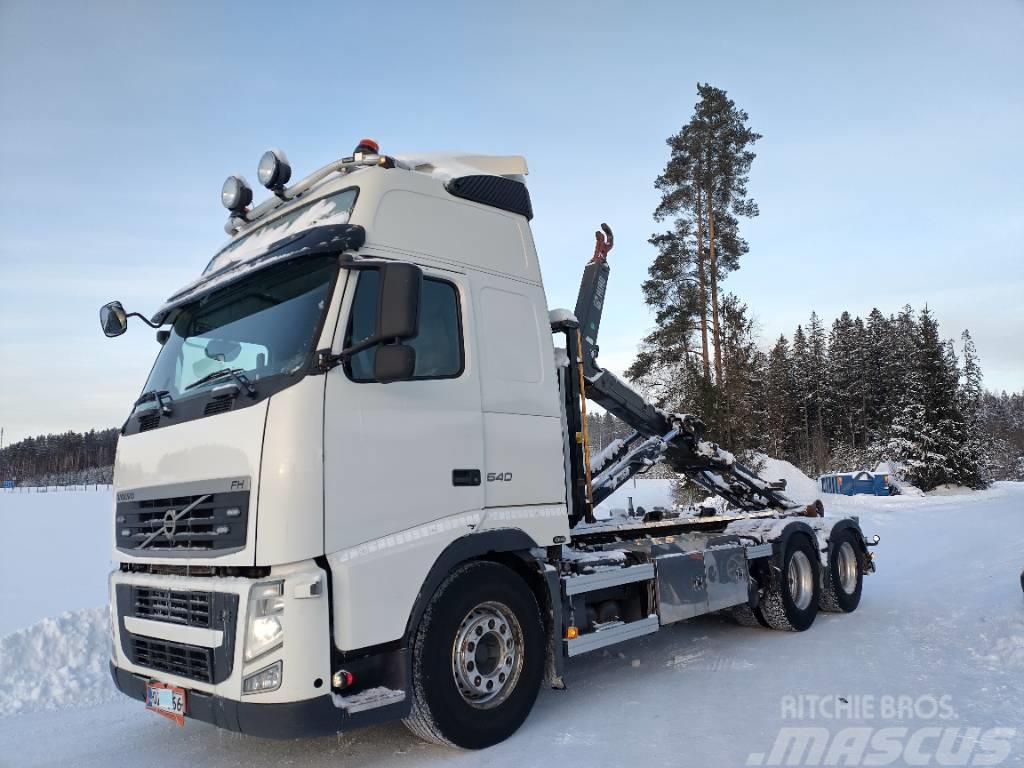 Volvo FH540 6x4 multilift koukkulaite Sunkvežimiai su keliamuoju kabliu
