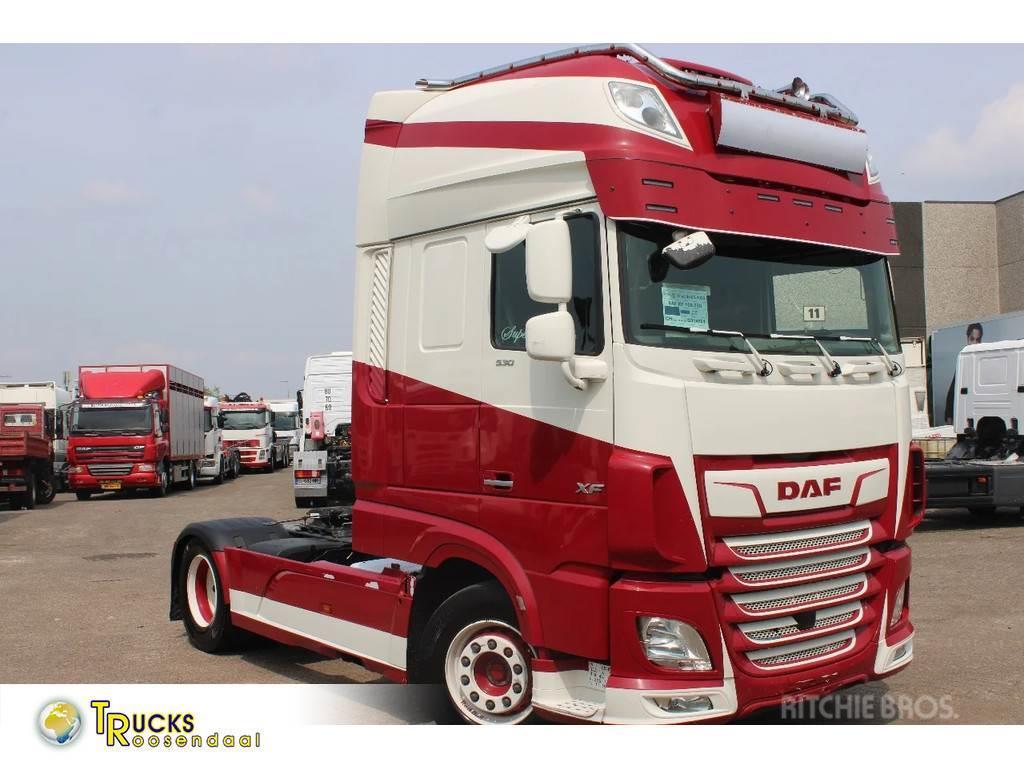 DAF XF 106.530 + euro 6 + spoiler + top truck (G314) Naudoti vilkikai