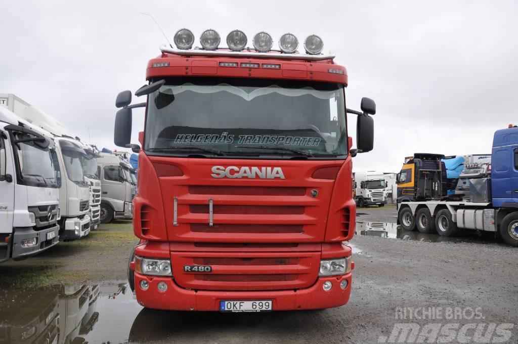 Scania R480LB6X2*4MNB Važiuoklė su kabina