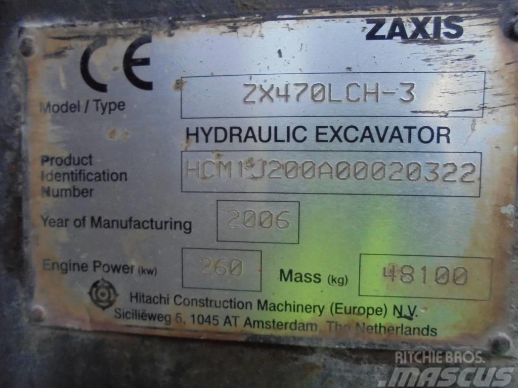 Hitachi ZX 470 LC H-3 Vikšriniai ekskavatoriai