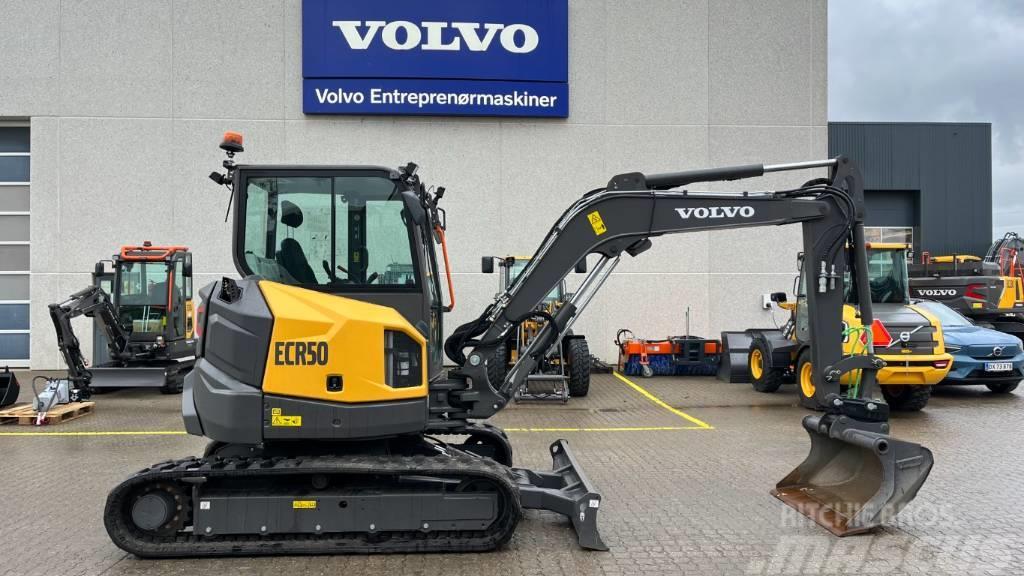 Volvo ECR50F Mini ekskavatoriai < 7 t