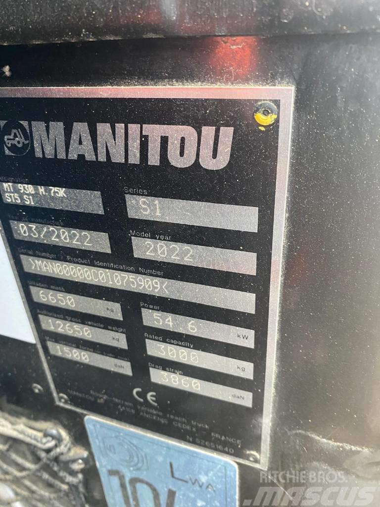 Manitou MT 930H Teleskopiniai krautuvai