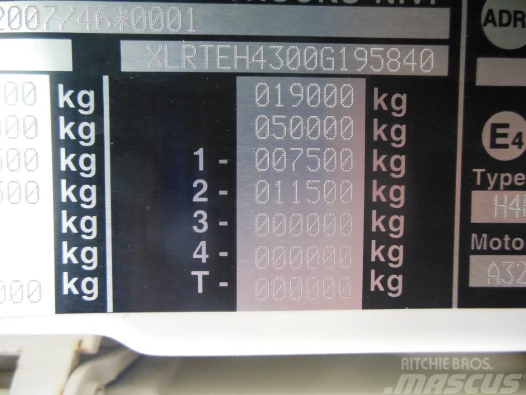 DAF XF106.480 SSC, LowDeck, Nezávislá klima Naudoti vilkikai