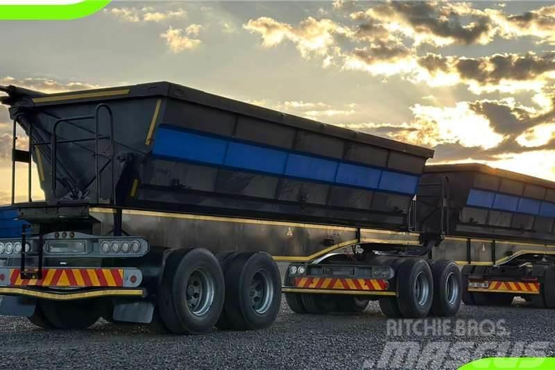 Sa Truck Bodies 2019 SA Truck Bodies 45m3 Side Tipper Kitos priekabos