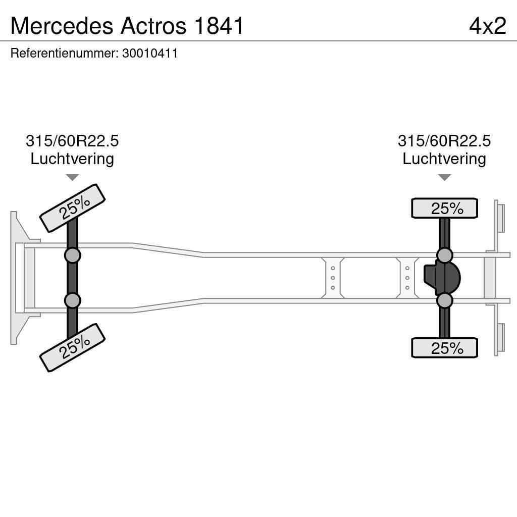 Mercedes-Benz Actros 1841 Važiuoklė su kabina