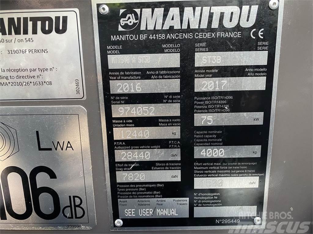 Manitou MT1840A ST3B Teleskopiniai krautuvai